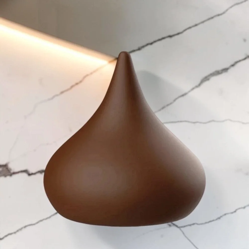 Hershey's Kisses Scented Squishi Toy Brown Chocolate Stress Relief Fidget Toy